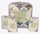 Nostalgia Home Britta Cathedral King Quilt Set New Dark Blue