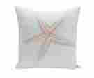 O5po-gh15-starfish Coral-1420 E By Design Starfish Coral Polyester Decorative Outdoor Pillow 14in X 20in Home Kitchen Fe