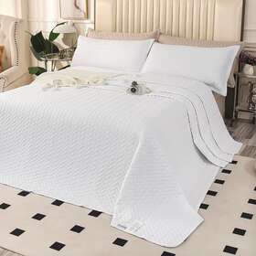 Ofixi128x120 Ofixi Oversized King Plus 128x120 Quilt Set 3 Pieces Extra Large Size Bed