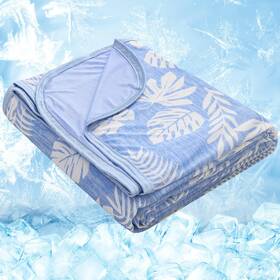 Bss004 Oigae Cooling Blanket For Hot King 90ftft X 108ftft 22 - Blue Tropical