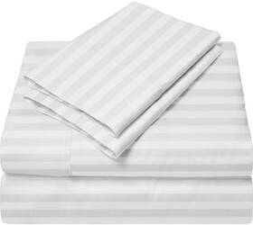 P2m-12g-nb2-k85 Online Bedding Linen California Queen Sheets Set - 800 Thread Count Egyptian Cotton 4pcs Bed Sheet