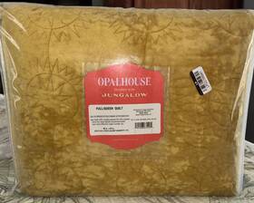 Opalhouse 191908875569 Jungalow Full/queen Gold Sun Quilt New