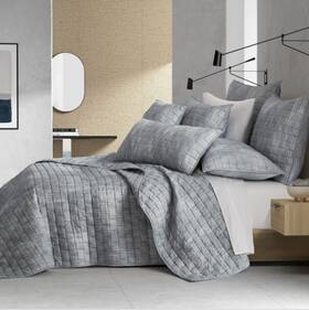 2727006kqlst Oscar Oliver Nils 3-pc. Quilt Set King - Blue