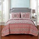 P14-3qt-king-gp-coral Vcny Quilt Sets Home King Coral Kitchen