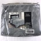 H203406 Pallet 14 Dennis Basso Platinum Faux Fur Coverlet And Sham Set