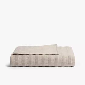 94205832 Parachute Desert Stripe Bed Blanket Queen/king Natural -