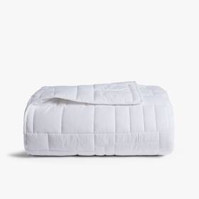 94205894 Parachute King/california King Cozy Block Quilt White -