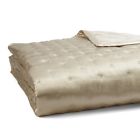 0413m Park Hudson Silver Silk King - Luxe Coverlet