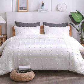 Paxrac 779605560461 Tufted Twin/twin Xl Comforter Set 68x90 Inches 2 Pieces- Soft Cotto