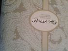 Peacock Alley Queen Matlasse Coverlet St Laurent Cotton Tan White