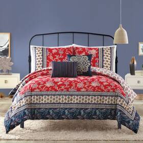 A077317rdees Peking Handicraft Marbella Qn Comf Set-5pc