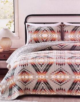 Pendleton 008889341054 3 Pc Mission Trials Desert Sage Full / Queen Coverlet And Shams Set Nip Pendleton 008889341054 3 Pc Mission Trials Desert Sage Full / Queen Coverlet And Shams Set Nip