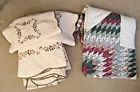 Penney Better Homes Gardens Choice Jc Star Green Burgundy Quilt