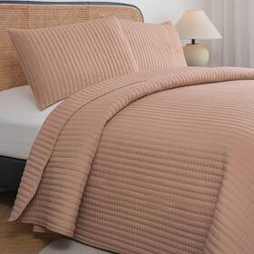 Petrichor 850060328916 Rose Quilt King Size Bedspread-pre-washed Lightweight And Thin For Al