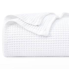 Phf 956867774056 Pre-washed Cotton Waffle Weave Blanket Twin Size For Bed Snag Proof Throw