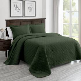 Phrixus 602024612230 King Quilt Bedding Cover Olive Oversized Summer Bedspreads Cal Size Qui