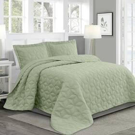 X106 Phrixus 664918214722 King Quilt 118 Inch California Size Coverlets Set Lightweight Oversi