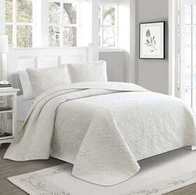 Phrixus 744110165258 King Quilt Bedding Set Seafoam Beige Oversized Summer Bedspreads Cal Size