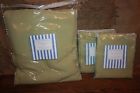 Pine Cone Hill 518 New Herringbone Matelasse Sage Quilt Queen Coverlet 2 Sham 614099050626