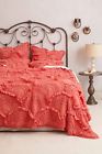 Pink Rose Comforter Anthropologie Queen Rivulets Berry Bedding Quilt