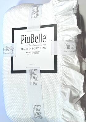 Rn75412 Piubelle Home Goods Piu Belle Portugal 100% Cotton-hotel Luxury Matelasse All Season