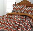 Pk10267msfq Regency Pdk Zig Zag Quilt Set Orange
