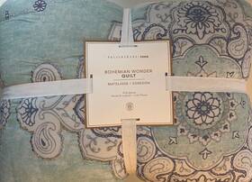 119468 Pottery Barn Teen Bohemian Wonder Quilt - Full/queen F/q New