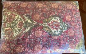 1346233 Pottery Barn Zarina Reversible Floral Queen Quilt