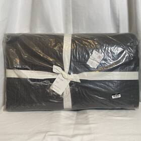 3522886 Pottery Barn Heirloom Scalloped Quilt Full/queen Charcoal