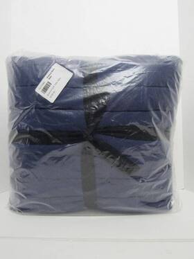 3572980 Pottery Barn Kids Branson Stitch Quilt Twin Size Navy New