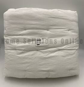 3965200 Pottery Barn Teen Sweet Velvet Scallop Quilt Ivory Twin / Xl #u1112a