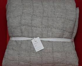 5468338 Pottery Barn Cloud Quilt King/cal.king 108 Inch W X 92 L Cafa Au Lait Color Nwt