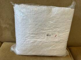 713955 Pottery Barn Teen Sweet Scallop Cotton Blend Coverlet White Twin / Xl Nwot