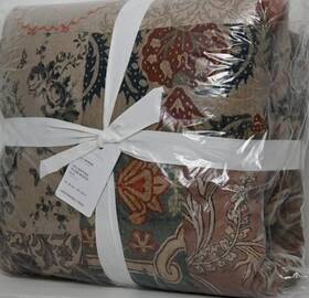 8781647 Pottery Barn Valentina Rosewood Quilt Full Queen 92 Inch X 88 Multicolor Nwt