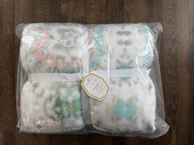 9357077 Pottery Barn Kendra Scott Gem Mosaic Quilt Full Queen New