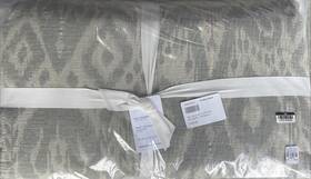 9686859 Pottery Barn Ikat Jacquard Comforter - Full/queen Eucalyptus New