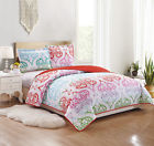 Powerseller-usa Powersellerusa Woven Trends Printed Collection Pinks Reds Kids Room Reversible