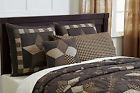 Prices Patchwork 100 Cotton Bedding Set Star Farmhouse Euro 3-pc Hand Sewn Twin -