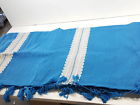 Pt023 Novica Blue Zapotec Cotton Bedspread Quilt Oaxaca Ocean 808773768710 Pt023 Novica Blue Zapotec Cotton Bedspread Quilt Oaxaca Ocean 808773768710