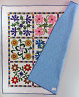 Q 1157 Lancaster County Quilting Creations Unique Floral Hand Applique Finished Quilt