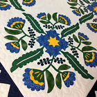 Q-1988 Lancaster County Quilting Creations Hand Appliquecox Combe Double Sawtooth Borders