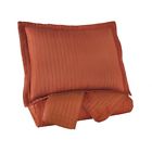 Q496003k Ashley Furniture Raleda King Coverlet Set In Orange 024052317558