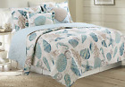 Qd6334 Coastal Home New Ocean Retreat King Size Quilt Pc Set