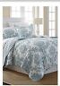 Qd6920b Elise James Annecy Damask Seaglass Full Queen Quilt 815025023800