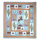 Qkcwby Patch Magic Cowboy Quilt 713639044702