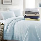 Qltsets Linen Market Ultra Soft Hypoallergenic Quilted Piece Coverlet Set