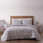 Qs1777fgfq-2300 Pem America Brooklyn Loom Sand Washed Cotton Quilt 783048031877
