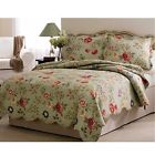 Qs2885kg Lifestyle Edens Garden King Quilt With Shams Bedding 783048651808