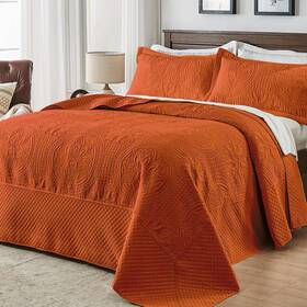 B0ck2hn7wz Qucover Alaska King Bedspread Extra Wide Oversized 132x 120 3