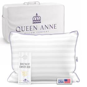 Queen Anne 633131893427 Luxury Hotel Down Alternative Pillow - Majesty Synthetic Al